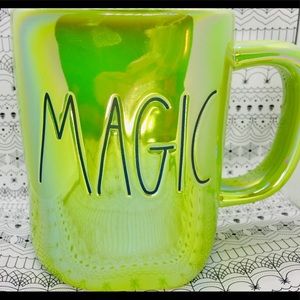 Halloween Green Opalescent Magic Ceramic Mug Dunn
